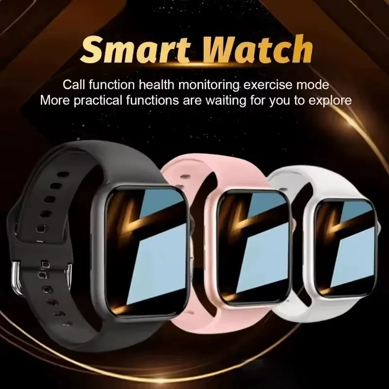 T168 Wireless Smartwatch with Full Touchscreen for Fitness and Call Management for Men and Women