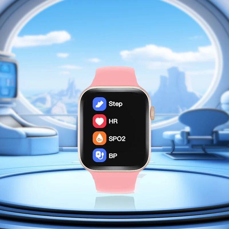 T168 Wireless Smartwatch with Full Touchscreen for Fitness and Call Management for Men and Women